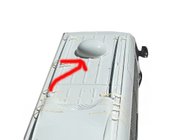 Mercedes Sprinter W906 2006–2018 Cubierta (pintable) foto 1