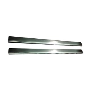 Protector de umbral de puerta Carmos (2 uds, acero inoxidable)