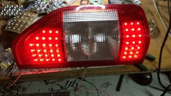 Mercedes Sprinter W901/902/903/904/905 1995–2006 Pilotos traseros LED (2 uds) foto 5
