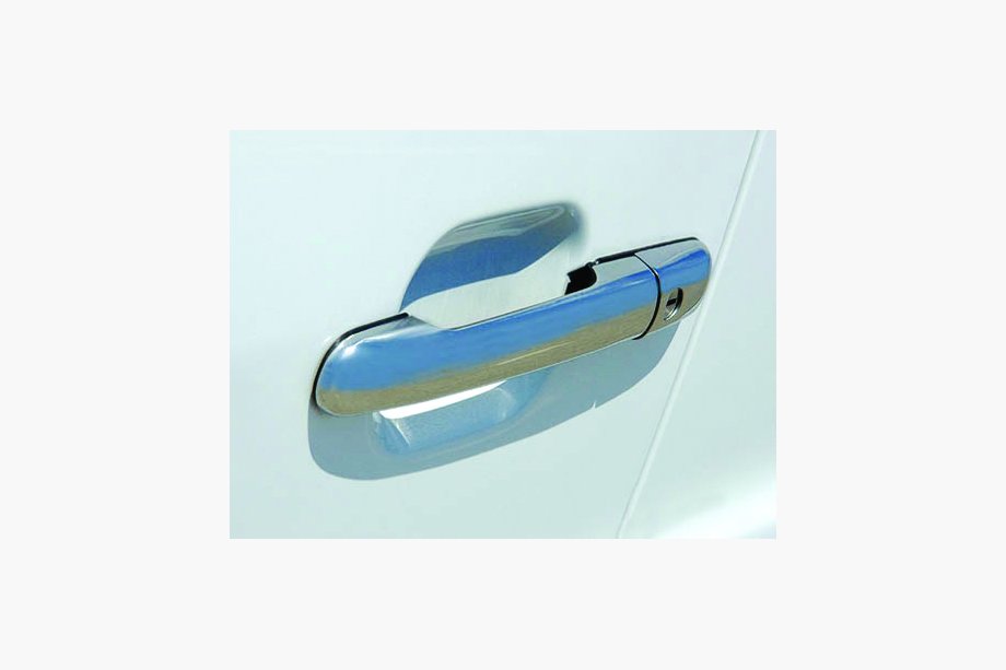 Mercedes Sprinter W901/902/903/904/905 1995–2006 Cubiertas Cromadas para Manijas de Puerta (4 uds, Acero Inoxidable) Carmos - Acero Inoxidable Turco Foto 7