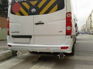 Volkswagen Crafter 2006-2016 Cubierta de parachoques trasero V1 (imprimada para pintar) foto 1