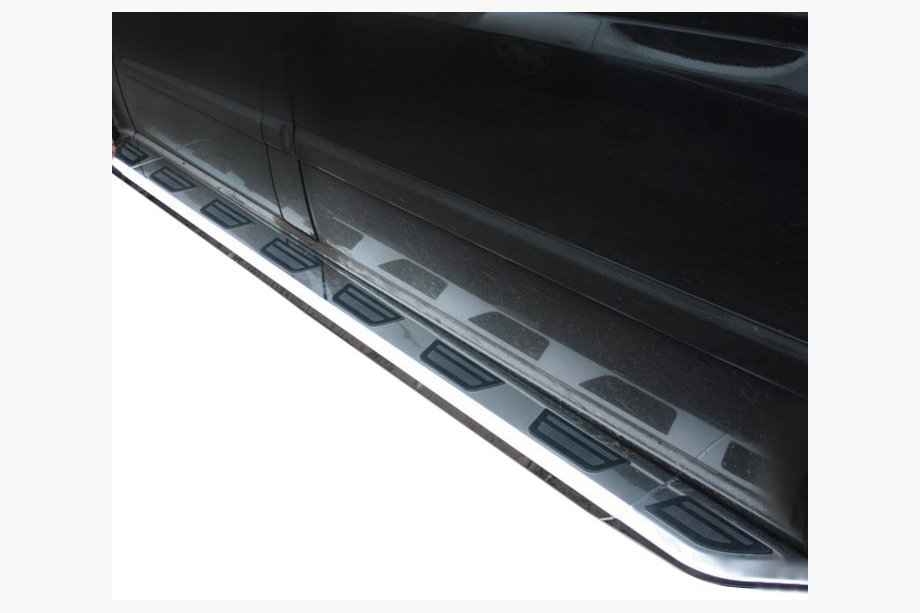 Mercedes Viano 2004-2014 Estribos Laterales Vison (2 uds., Aluminio y Acero Inoxidable) Image