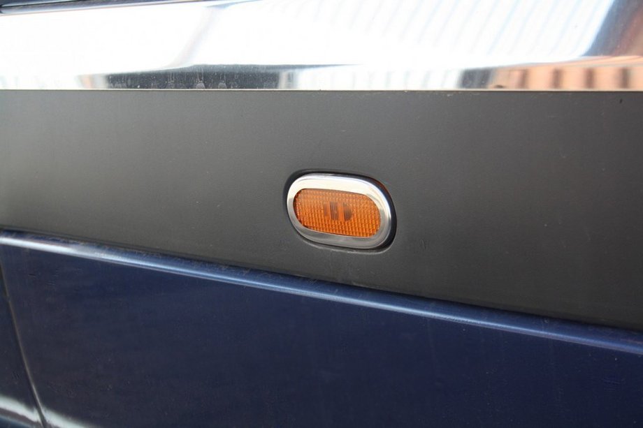 Volkswagen Crafter 2006-2016 Embellecedores cromados para luces de posicion (6 uds, acero inoxidable) Carmos - Acero Inoxidable Turco Image