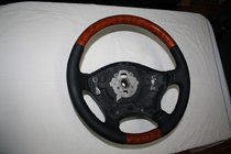 Mercedes Sprinter W906 2006–2018 Volante (Cuero ↗ Madera) foto 2