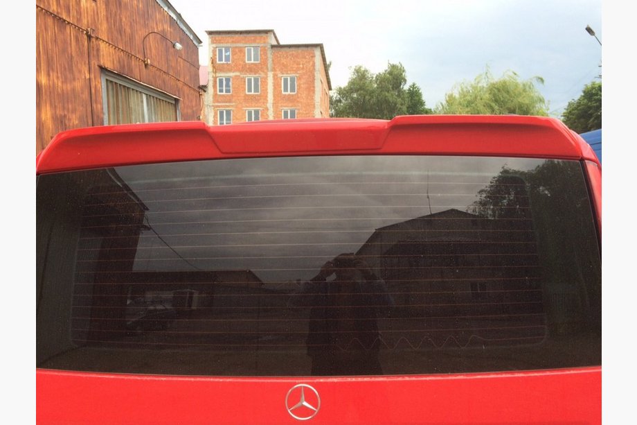Mercedes Vito W639 2004-2014 Alerón trasero Anatomico (imprimado para pintar) Foto 2