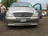 Mercedes Viano 2004-2014 Defensa Delantera ST014 (Acero Inoxidable) 60/42mm foto 7