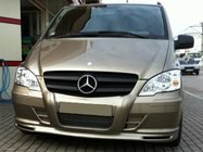 Mercedes Vito W639 2004-2014 Labio de parachoques delantero (imprimado para pintar) foto 1