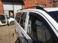 Mercedes Viano 2004-2014 Barras de techo negras Skyport (metal macizo) foto 3