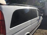 Mercedes Viano 2004-2014 Barras de techo negras Skyport (metal macizo) foto 6