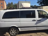 Mercedes Viano 2004-2014 Barras de techo negras Skyport (metal macizo) foto 7