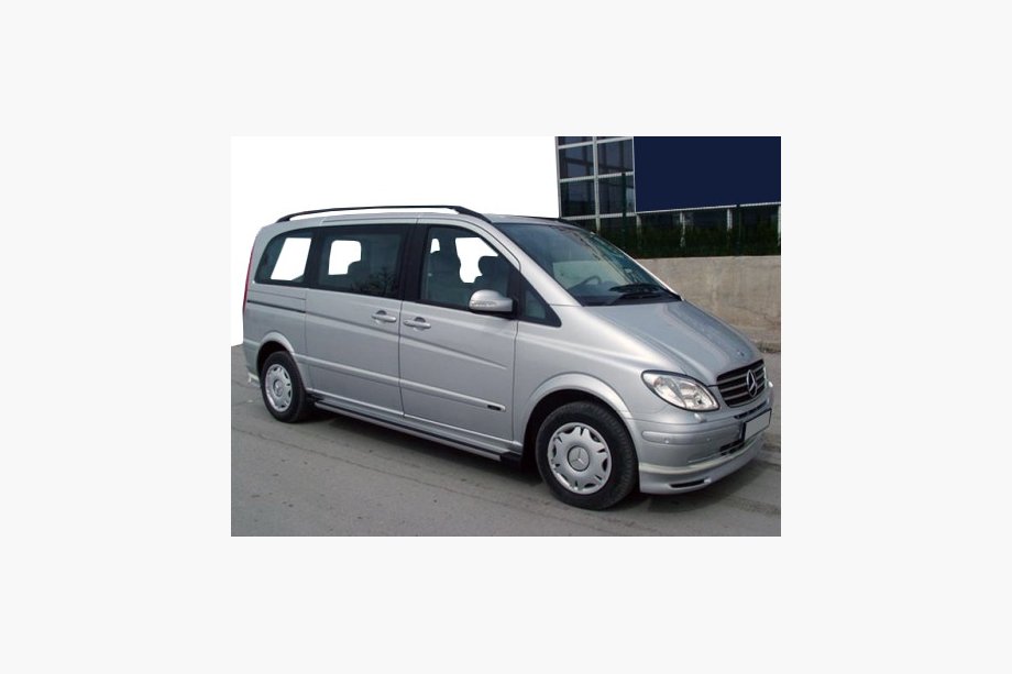 Mercedes Viano 2004-2014 Labio de Parachoques Delantero Brabos Style (imprimado para pintar) Image