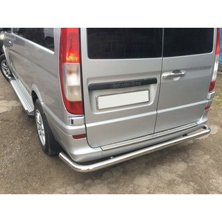 Barra Trasera AK005 (Acero Inoxidable) Mercedes Vito W639 2004-2014 foto 1