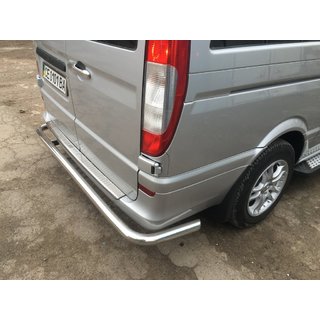 Barra Trasera AK005 (Acero Inoxidable) Mercedes Vito W639 2004-2014 foto 2