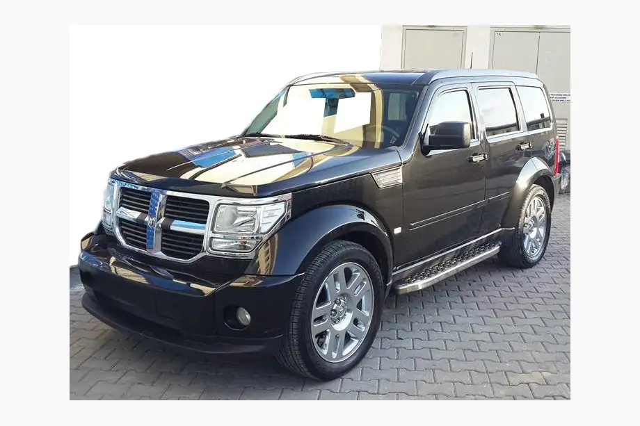 Dodge Nitro 2006-2011 Estribos Laterales BlackLine (2 uds., Aluminio) Image