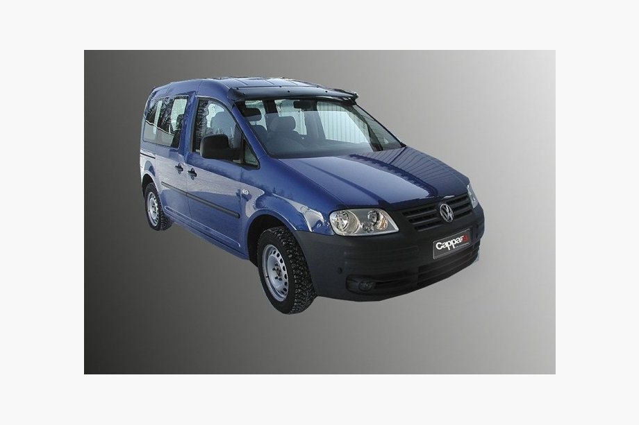 Volkswagen Caddy 2015-2020 Visera parabrisas (negro brillo, 5mm) Foto 2