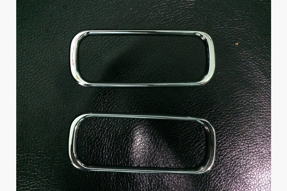 Mercedes ML W163 1997-2005 Cubiertas cromadas para intermitentes (2 uds, plastico) Image