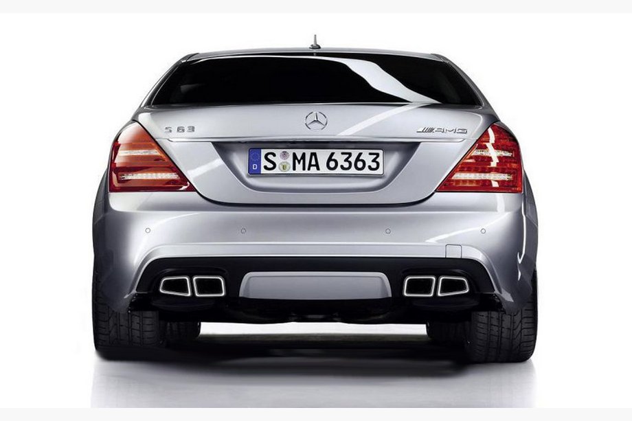 Mercedes S-class W221 2005-2013 Colas de Escape AMG S63 Foto 2