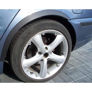 Molduras para aletas (4 uds, negras) BMW 3 Series E46 1998-2006 foto 1