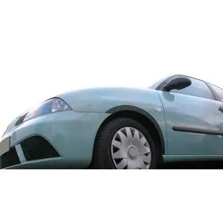 Molduras para aletas (4 uds, negras) Seat Ibiza 2002-2009 foto 1