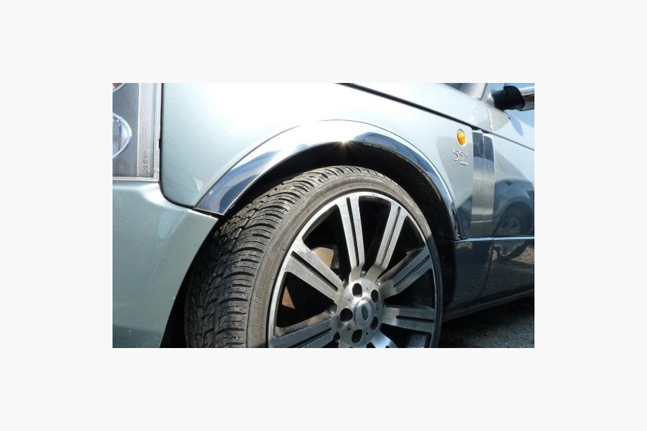 Range Rover III L322 2002-2012 Molduras de aleta de acero inoxidable (4 uds) Image