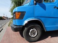 Mercedes T2 (507-814) 1967-1996 Molduras de aleta de acero inoxidable (4 uds) foto 1