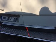 Mercedes Sprinter W906 2006–2018 Protector de Parachoques Trasero MATE (Omsa, Acero Inoxidable) foto 2