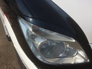 Mercedes Sprinter W906 2006–2018 Pestañas Faros Rectas (negras, ABS, 2006-2013) foto 2