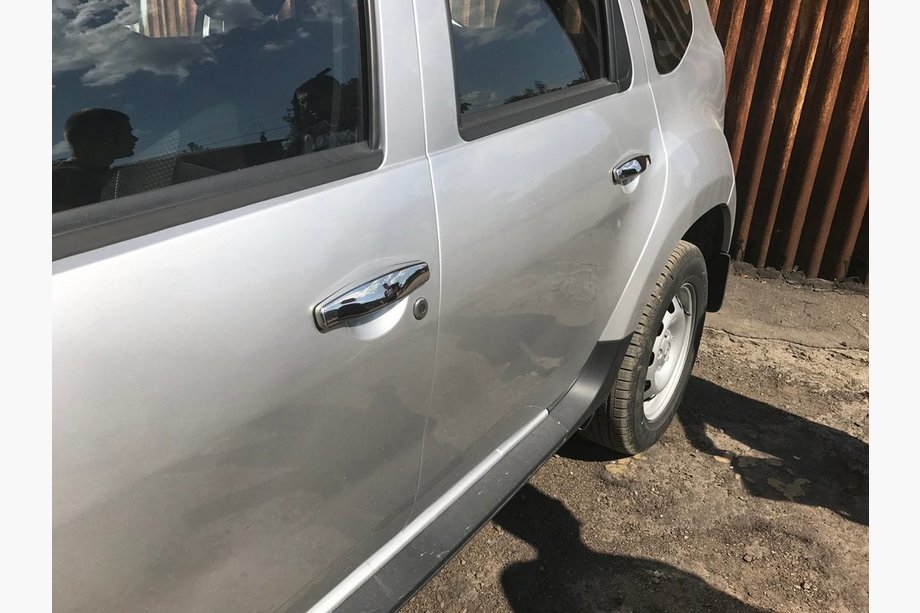Renault Duster 2008–2017 Cubiertas de Manijas Cromadas (4 uds., Acero Inoxidable) Foto 3
