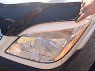 Mercedes Sprinter W906 2006–2018 Pestañas Faros Rectas (negras, ABS, 2006-2013) foto 5
