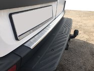 Mercedes Sprinter W906 2006–2018 Protector de Parachoques Trasero MATE (Omsa, Acero Inoxidable) foto 1
