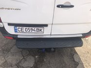 Mercedes Sprinter W906 2006–2018 Protector de Parachoques Trasero MATE (Omsa, Acero Inoxidable) foto 3