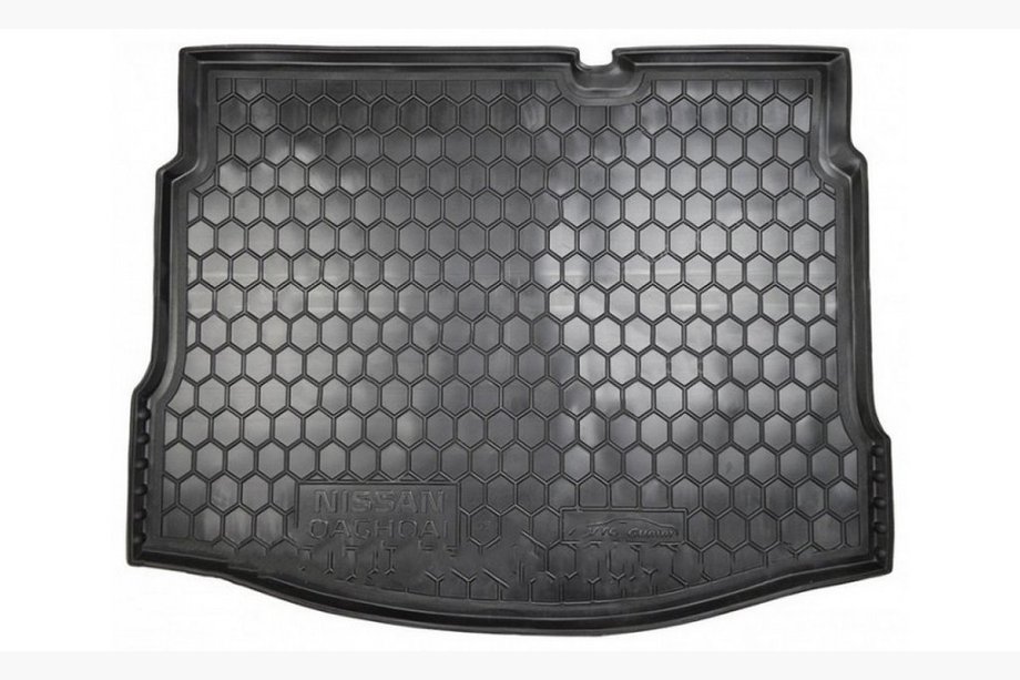 Nissan Qashqai 2010-2014 Bandeja de maletero con hueco para rueda de repuesto (Autogumm, plástico) Image