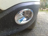 Nissan Qashqai 2007-2010 Cubiertas cromadas para faros antiniebla con rebaje (2 uds, plastico) foto 7