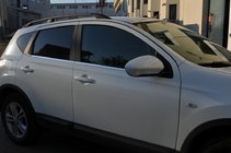 Nissan Qashqai 2007-2010 Molduras Exteriores de Ventanas Acero Inoxidable (4 uds) foto 2