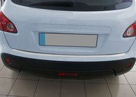 Nissan Qashqai 2007-2010 Protector de Parachoques Trasero OmsaLine (Acero Inoxidable) foto 1