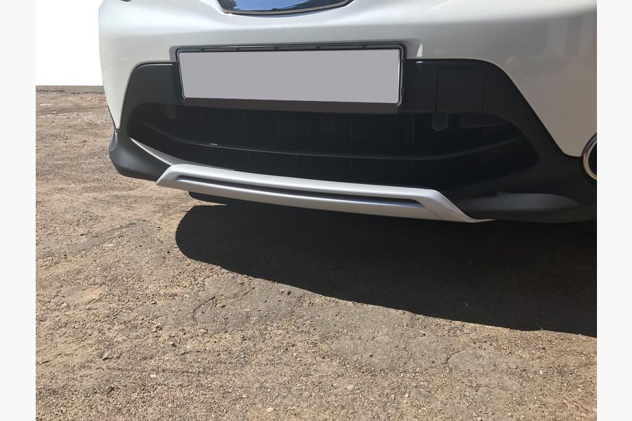 Nissan Qashqai 2014-2021 Splitter delantero y trasero V1 (2014-2017, plástico) Foto 2