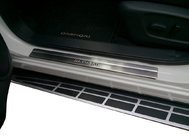 Nissan Qashqai 2014-2021 Cubiertas de estriberas (Omsa, 4 uds, acero inoxidable) foto 3