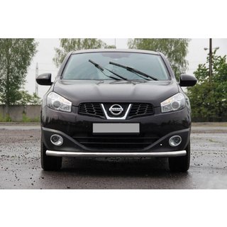 Defensa Delantera ST008 (Acero Inoxidable) Nissan Qashqai 2010-2014 foto 1