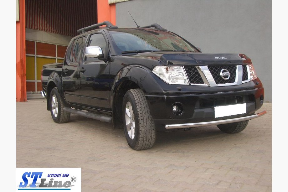 Nissan Navara 2006-2015 Defensa Delantera ST008 (Acero Inoxidable) Foto 2