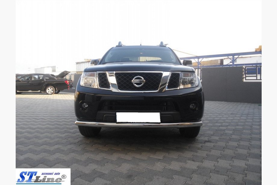 Nissan Navara 2006-2015 Defensa Delantera ST008 (Acero Inoxidable) Foto 4