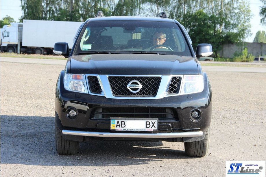 Nissan Navara 2006-2015 Defensa Delantera ST008 (Acero Inoxidable) Foto 8