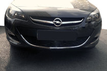 Opel Astra J 2009-2015 Protector de parachoques delantero de acero inoxidable foto 1