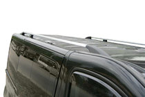 Opel Vivaro 2001–2015 Barras de Techo Cromo (Pies de Plastico) Corto, Pies de Plastico foto 7