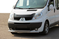 Renault Trafic 2001–2015 Defensa Delantera ST014 (Acero Inoxidable) foto 2