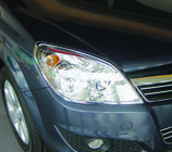 Opel Astra H 2004-2013 Cubiertas de Faros (HB, 2 uds, plastico) foto 1
