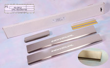 Opel Signum 2003-2008 Protector de umbral Natanika Standard (4 uds, acero inoxidable) foto 1