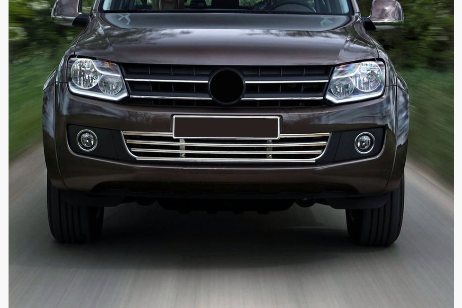 Volkswagen Amarok 2010-2022 Parrilla de parachoques acero inoxidable Image