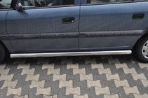 Opel Zafira B 2005–2011 Tubos Laterales (2 uds., Acero Inoxidable) foto 1