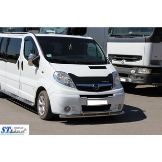 Defensa Delantera ST014/2 (Acero Inoxidable) Opel Vivaro 2001–2015 foto 2
