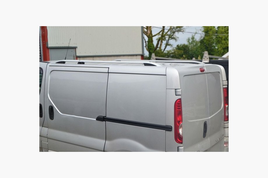Opel Vivaro 2001–2015 Barras de techo Skyport (plateadas) Foto 4